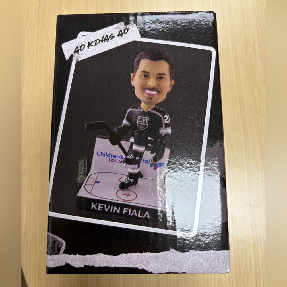 LA Kings Kevin Fiala Mini Bobblehead